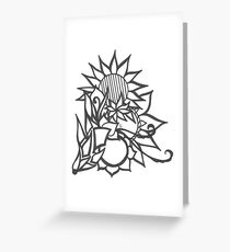 flowers and flowers Greeting Card