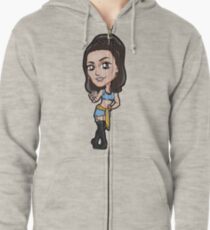 Star Trek TOS - Mirror Universe Marlena Moreau Zipped Hoodie