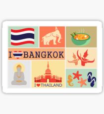 I LOVE BANGKOK Sticker