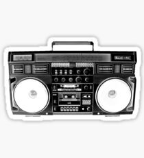 Ghetto Blaster Invert Sticker