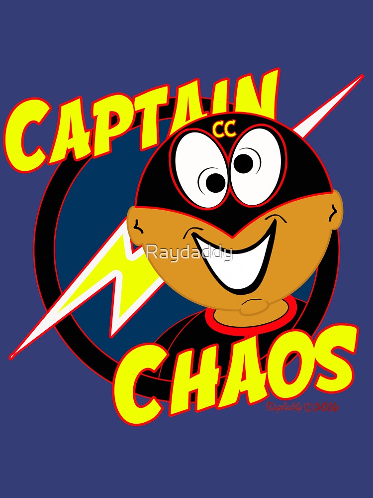 "Captain Chaos" Pullover Hoodie by Raydaddy | Redbubble
