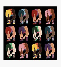 Lace Up! Photographic Print