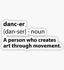 Dancer Definition Sticker