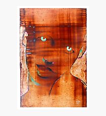 brown boy Photographic Print