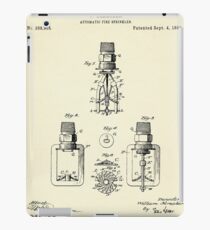 Automatic Fire sprinkler-1888 iPad Case/Skin