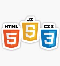 HTML5 CSS3 and JS Sticker