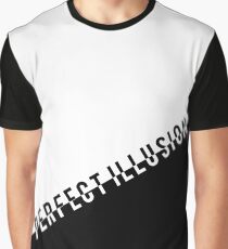#PerfectIllusion Monochrome Graphic T-Shirt