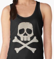 Captain Harlock Skull Women's Tank Top
