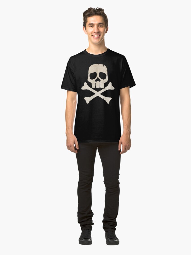 captain harlock skull shirt