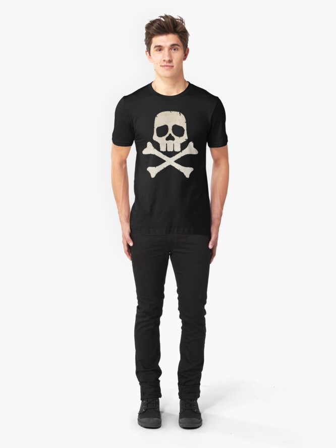 captain harlock skull shirt