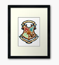 school of bending Framed Print