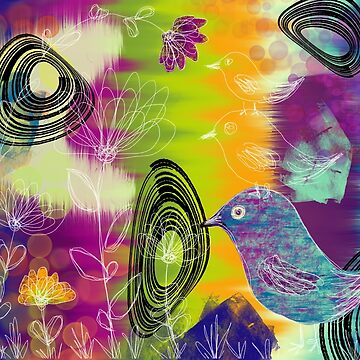 Artwork thumbnail, Bird Totem by JenniferMakesIt