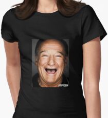 RIP ROBIN WILLIAMS Women's Fitted T-Shirt