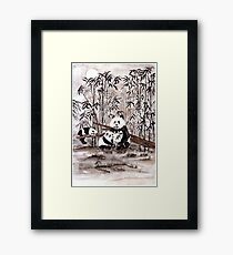 Bamboo picnic Framed Print