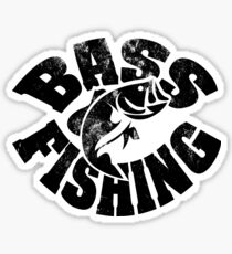 Bass Fishng Sticker