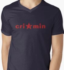 Crimin Brand Men's V-Neck T-Shirt