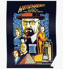 Heisenberg and the Empire of the Crystal Meth Poster