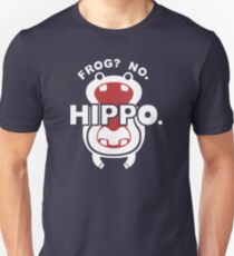 Frog? No. Hippo. Unisex T-Shirt