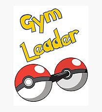 Gym Leader Photographic Print