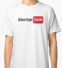 Advertiser Friendly | YouTube Shirt Classic T-Shirt