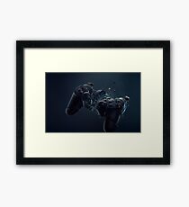 Hardcore Gamer PS4 Framed Print