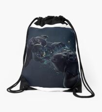 Hardcore Gamer PS4 Drawstring Bag