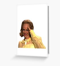 Tarjeta de felicitación Kristen Wiig: manos de bebé