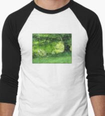 Casually Green Men's Baseball ¾ T-Shirt