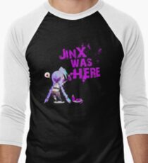 Jinx was here ! Men's Baseball ¾ T-Shirt