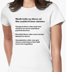 Saddest love stories Women's Fitted T-Shirt