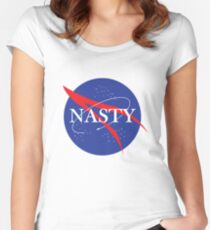 Nasty NASA Women's Fitted Scoop T-Shirt