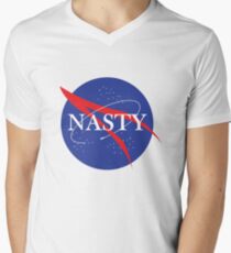 Nasty NASA Men's V-Neck T-Shirt