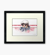 The Red Paladin Framed Print
