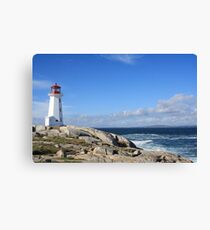 Peggy's Cove Lighthouse Canvas Print