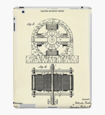 Electro Magnetic Motor-1888 iPad Case/Skin