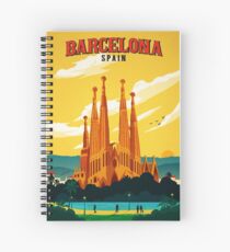 Reise Barcelona Spiralblock