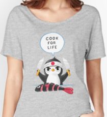 Penguin Chef Women's Relaxed Fit T-Shirt