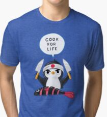 Penguin Chef Tri-blend T-Shirt