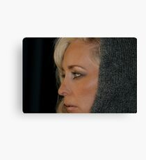 Blond Woman Canvas Print