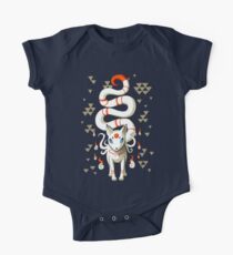 Long Tail Fox One Piece - Short Sleeve