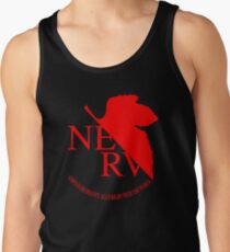 Nerv Logo, Neon Genesis Evangelion Tank Top