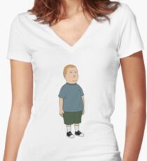 Bobby Hill Women's Fitted V-Neck T-Shirt