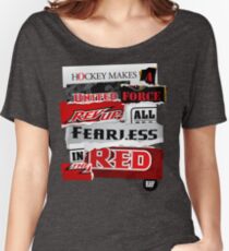 BBG011 — Slogan Women's Relaxed Fit T-Shirt