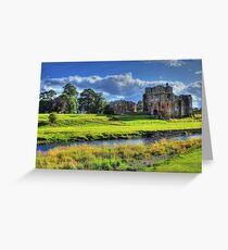 Brougham Castle, England Greeting Card