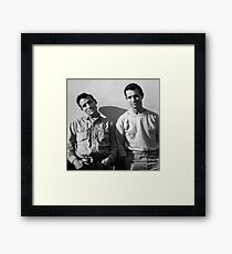 On The Road Framed Print