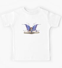 Buch Wurm Kinder T-Shirt