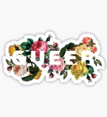Queer (Antique Roses) Sticker