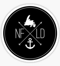 NFLD X Logo Sticker Sticker