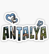 Love Antalya Sticker