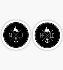 NFLD X Logo Sticker 2 Pack Sticker